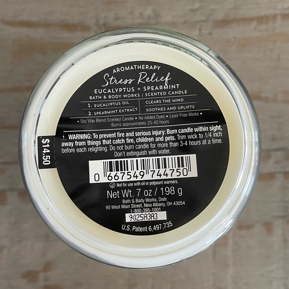 Bath & Body Works: Aromatherapy - Stress Relief - Picture 2 of 3